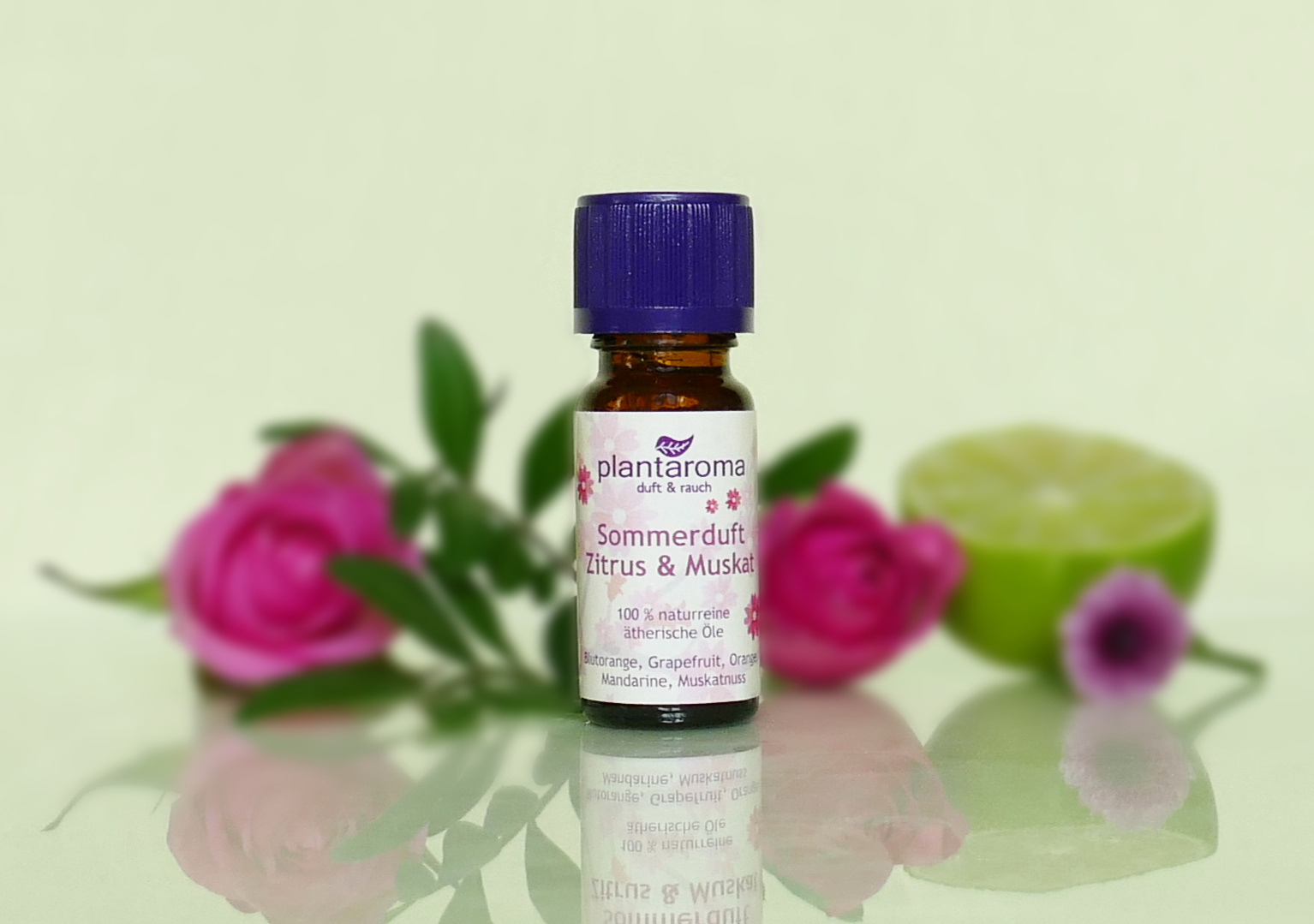 Sommerduft, Lieblingsdüfte, 100 % naturreine ätherische Öle