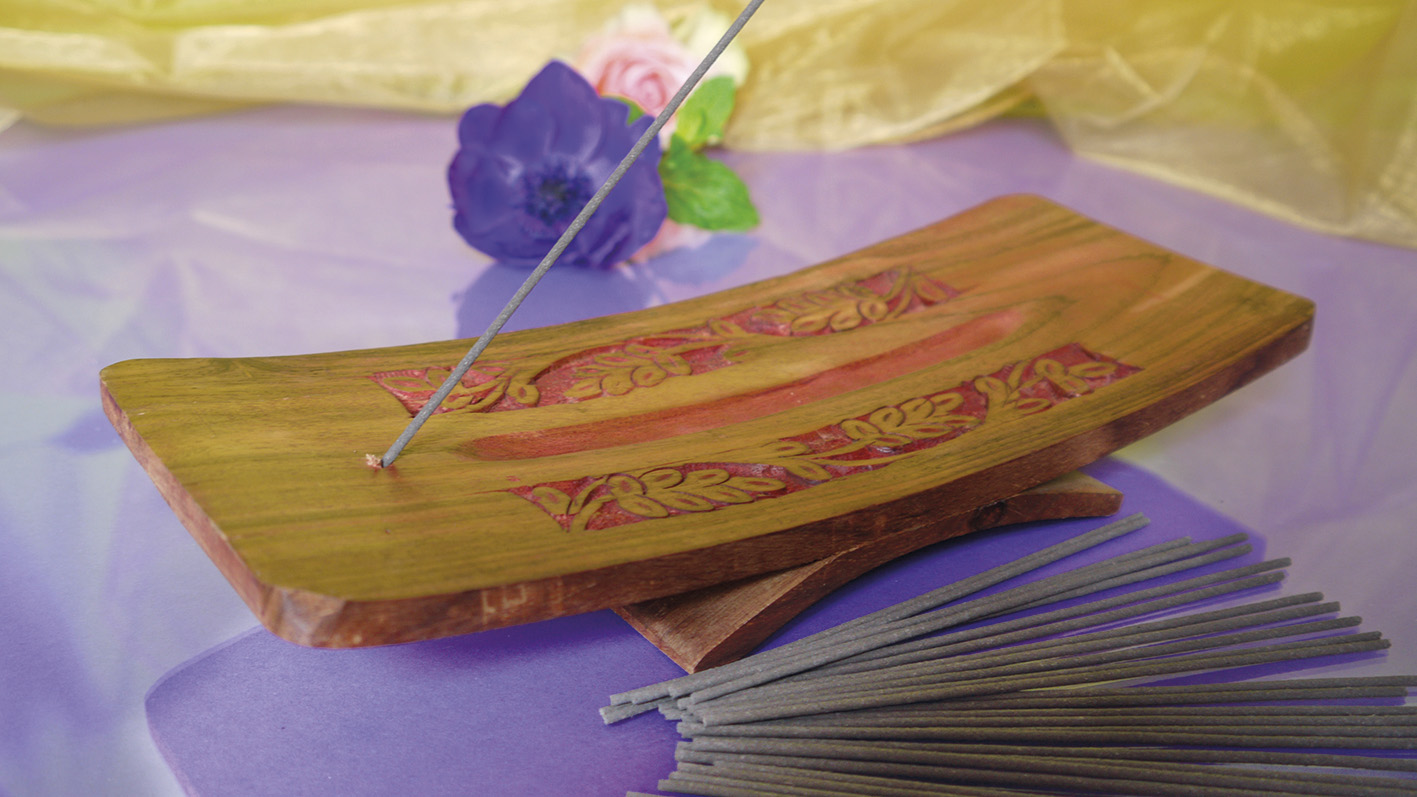 Holzhalter Blätter superbreit