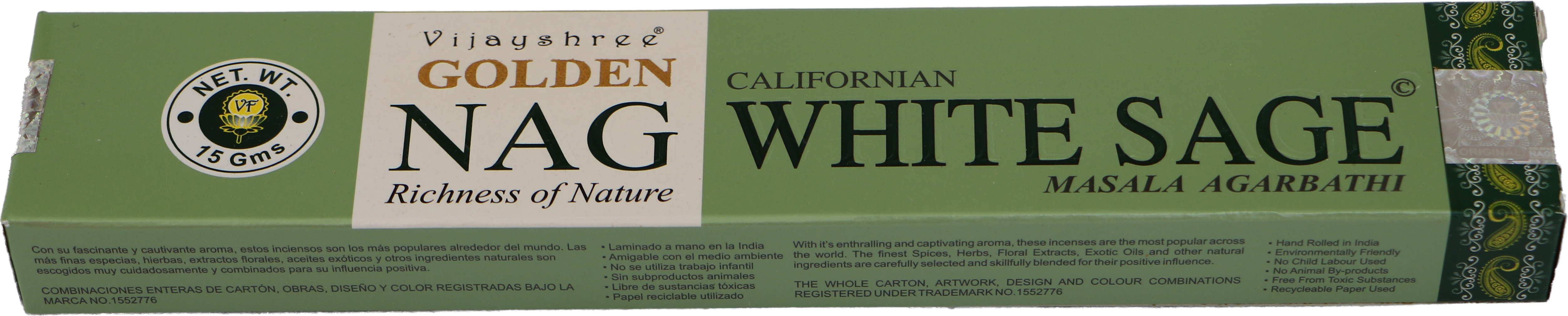 Golden Nag White Sage - Räucherstäbchen