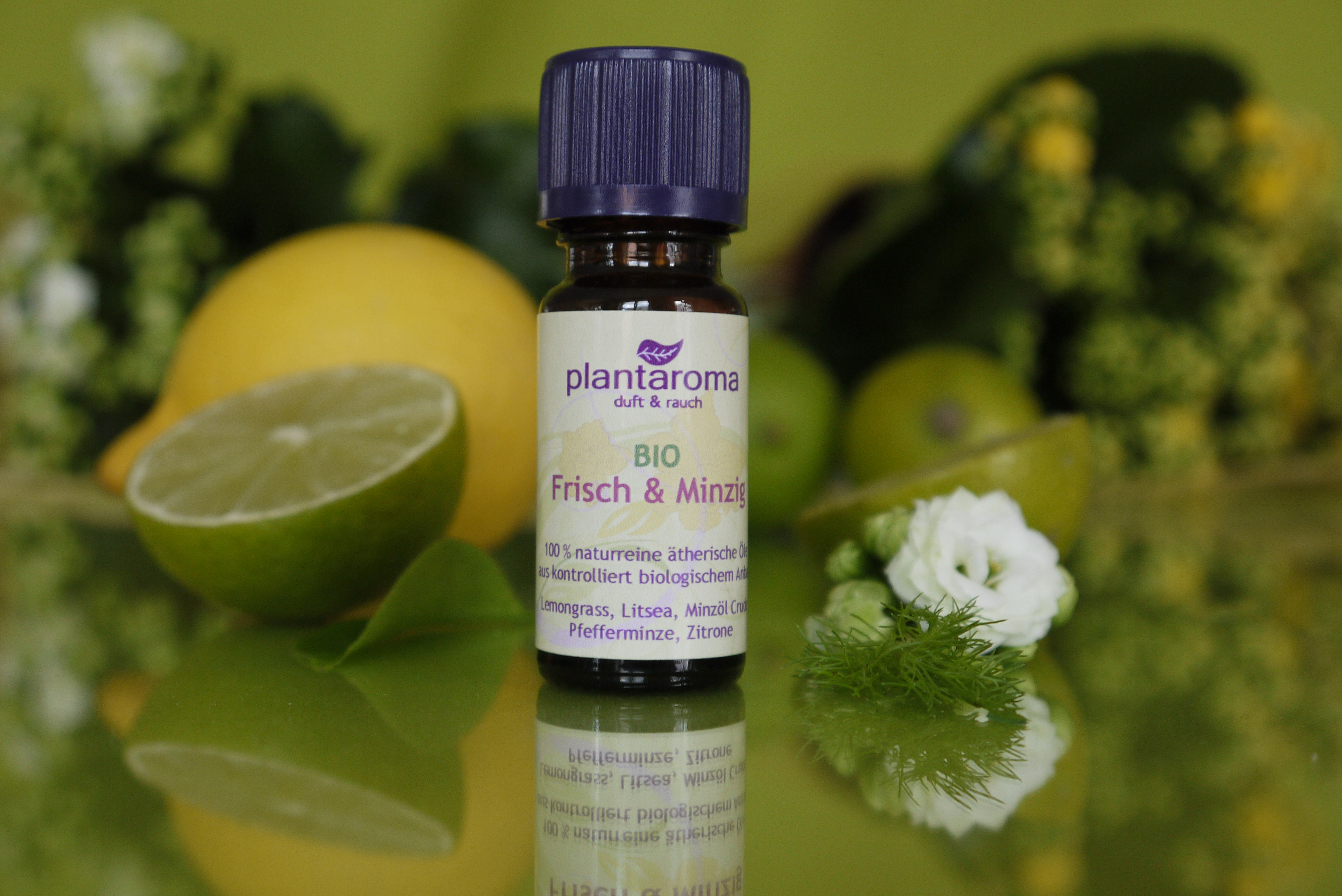 Frisch & Minzig, BIO, 100 % naturreine ätherische Öle