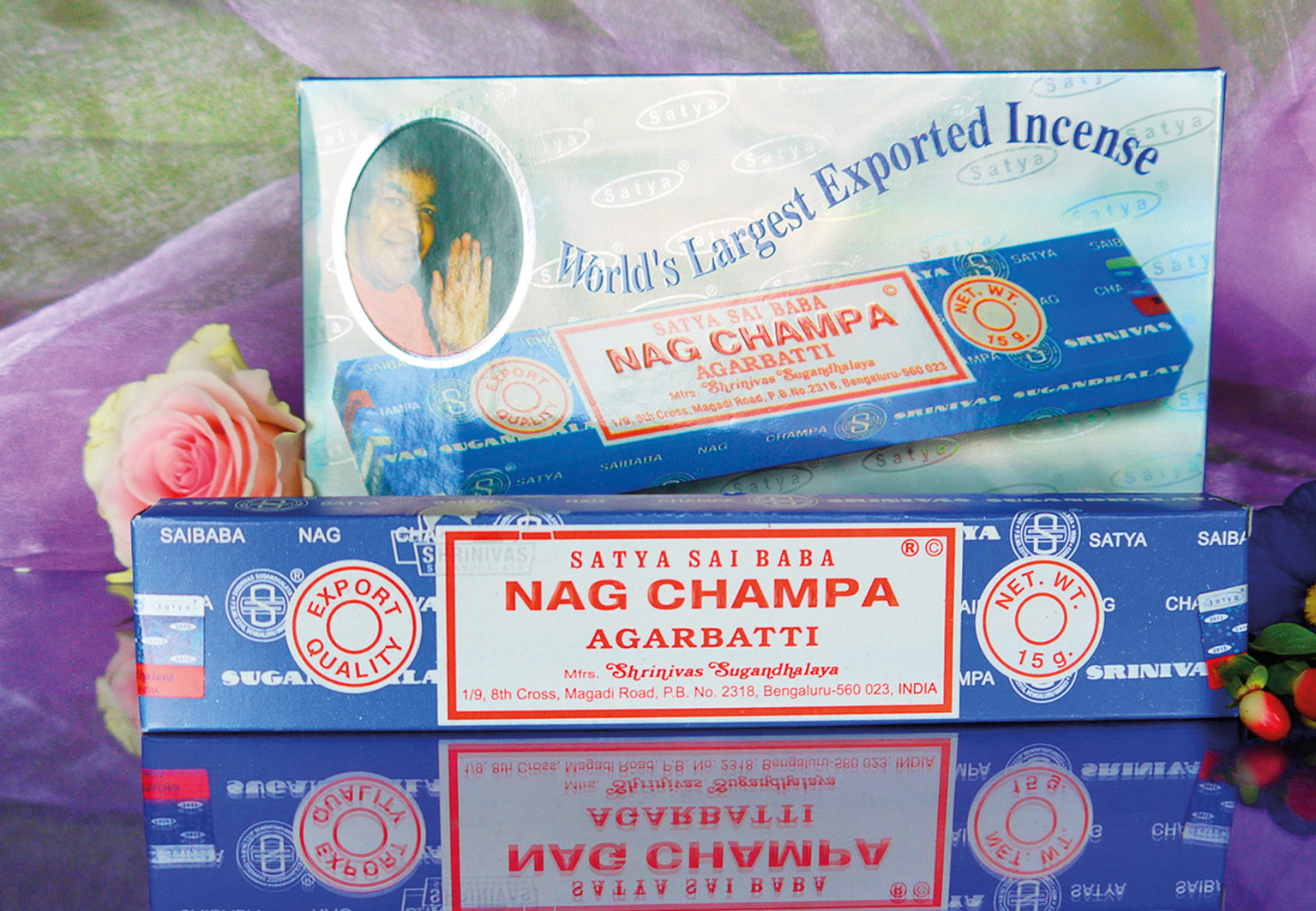 Satya Sai Baba, Nag Champa, Räucherstäbchen