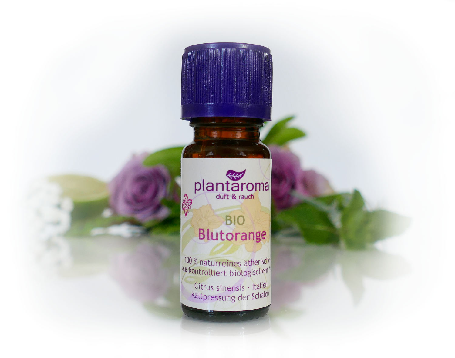 Blutorange BIO, 100 % naturreines ätherisches Öl