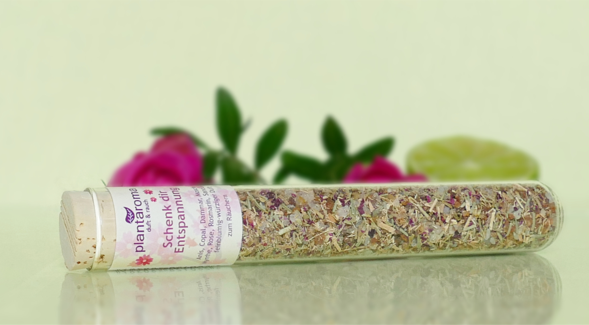 Schenk dir Entspannung, 100 % naturreines Räucherwerk