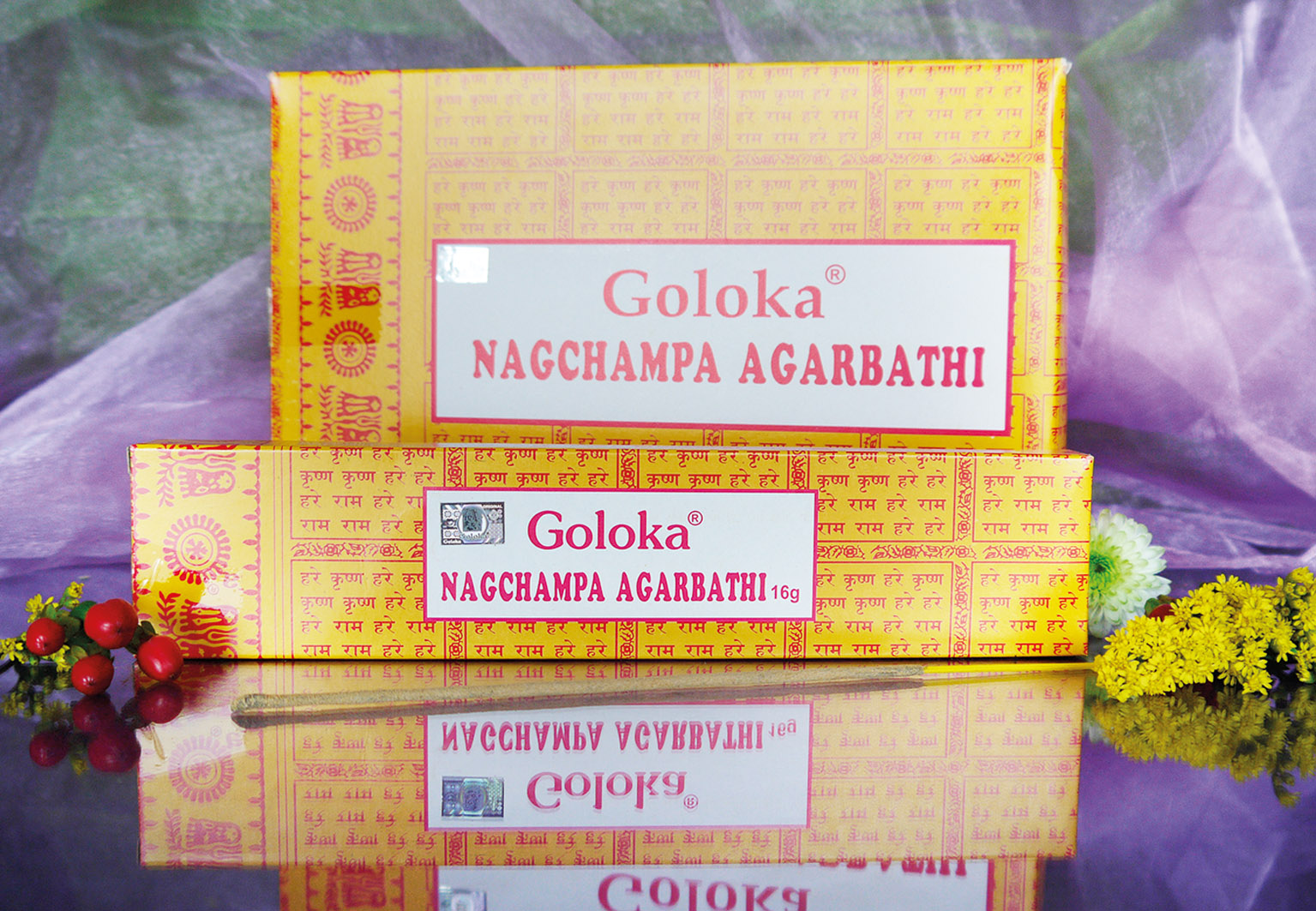 Goloka Nag Champa, Räucherstäbchen