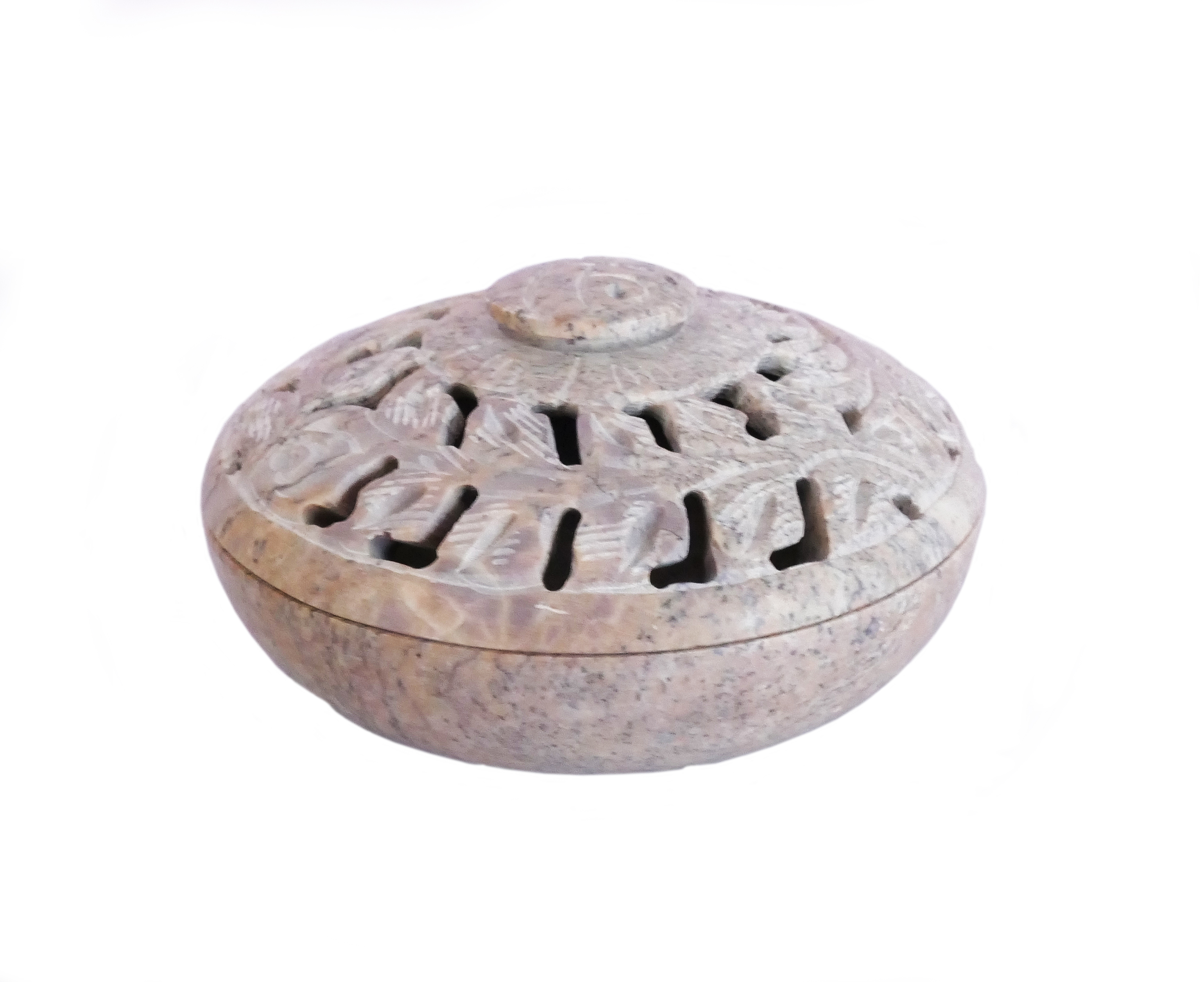 Räucherdose Mala, Speckstein