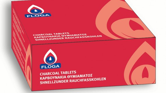 Räucherkohle 40 mm, 10 Rollen