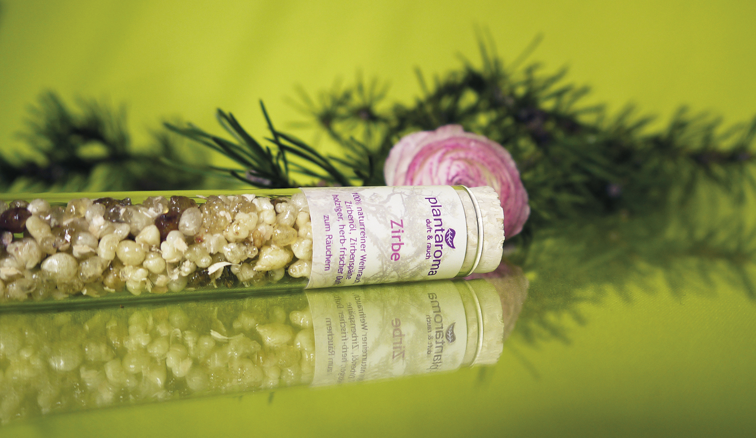 Zirben-Weihrauch mit ätherischen Ölen