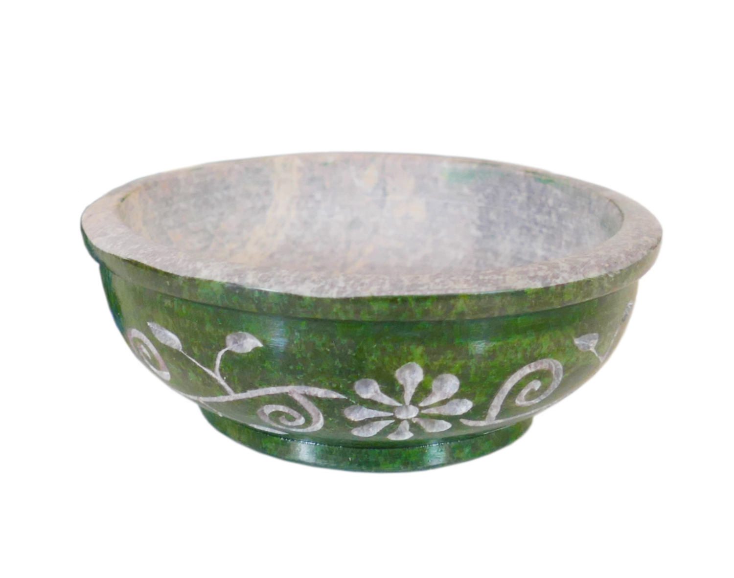 Lisias, bunte Räucherschalen 7er-Set - Speckstein