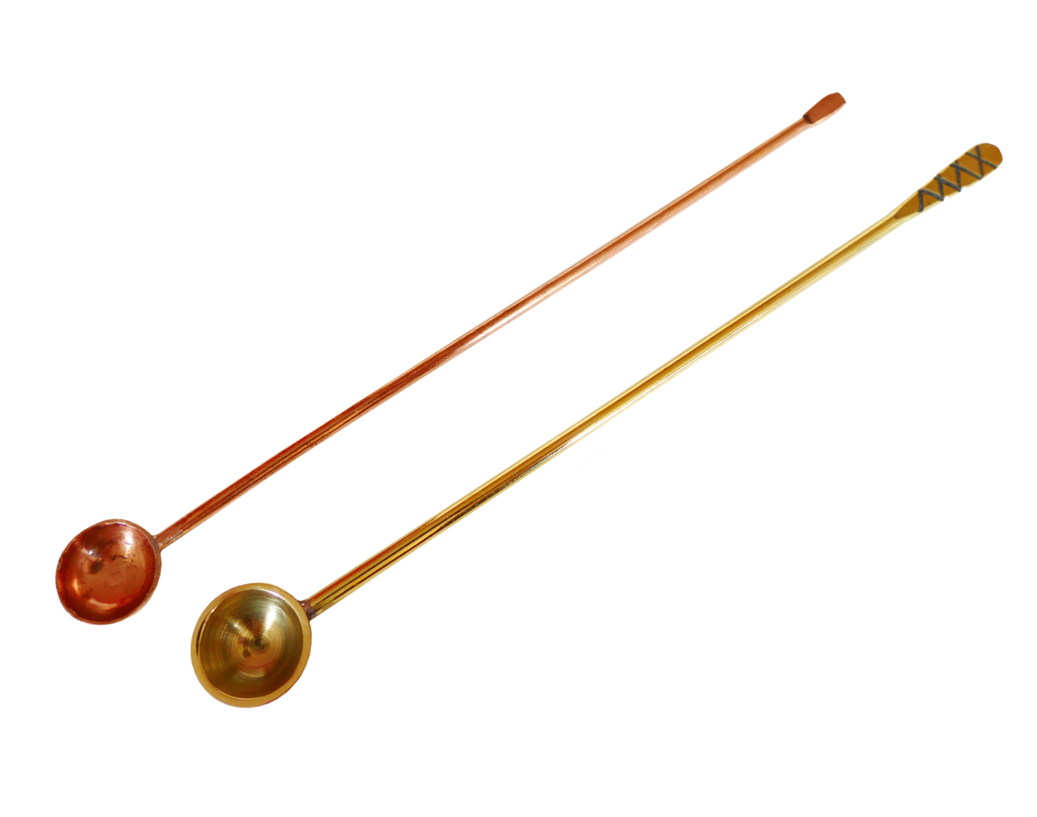 Löffel mit langem Griff - Kupfer