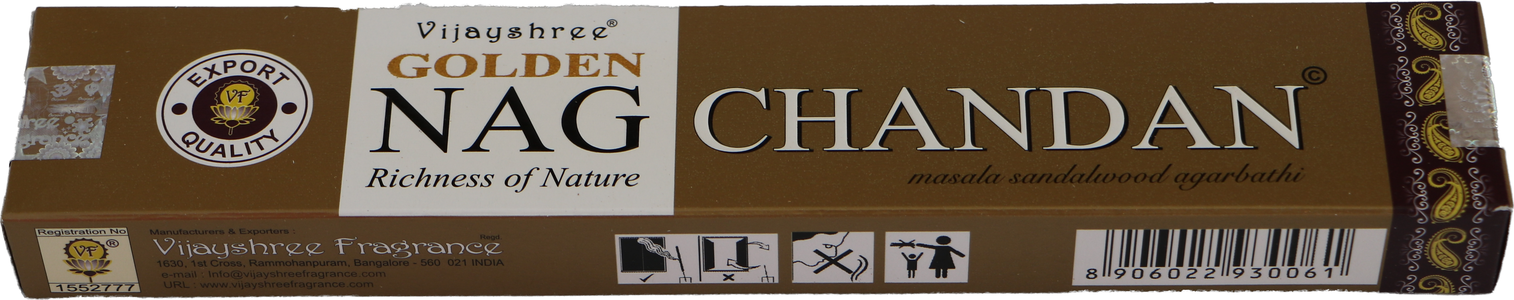 Golden Nag Chandan - Räucherstäbchen